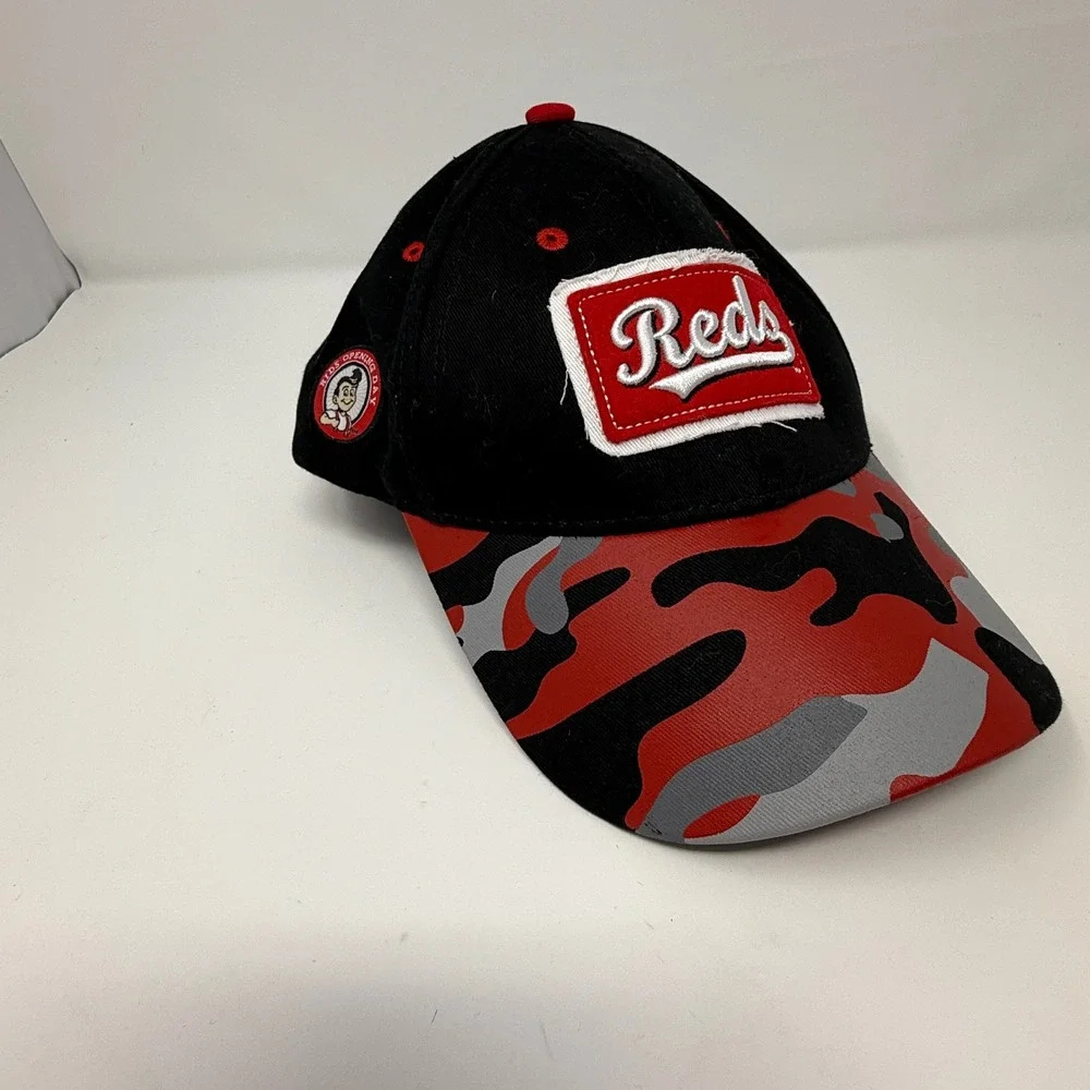 Cincinnati Reds Baseball Cap Hat Kids Opening Day‎ Camo Melonwear